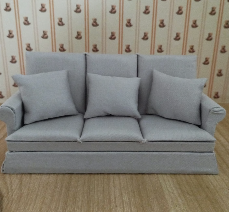 3sitzer Sofa grau