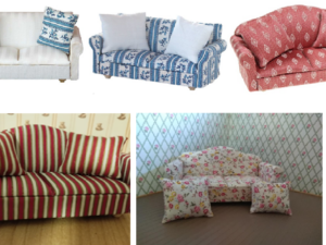Sofas für das Puppenhaus Titelbild
