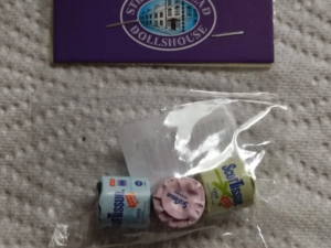 Klopapier 3er Set für das Puppenhaus 1:12