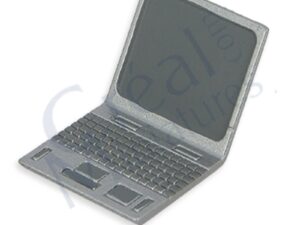 Laptop grau für das Puppenhaus 1:12