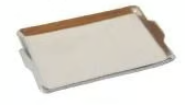 Metalltablett für das Puppenhaus 1:12