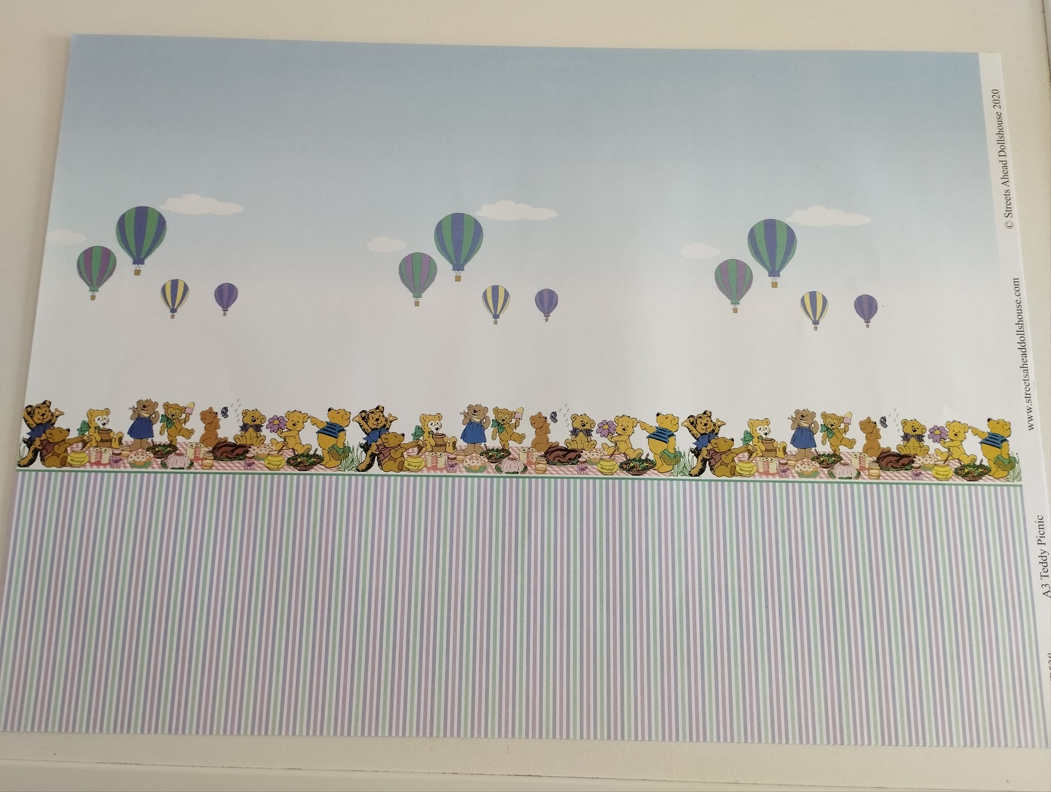 Tapete Luftballon Kinderzimmer