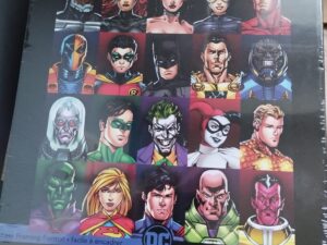 Comicgesichter von DC, 1000 Teile Puzzle