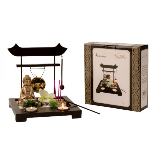 Buddha-Set mit ZEN-Garten