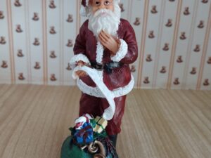 Father Christmas 1:12 Miniatur Puppenhaus aus Resin