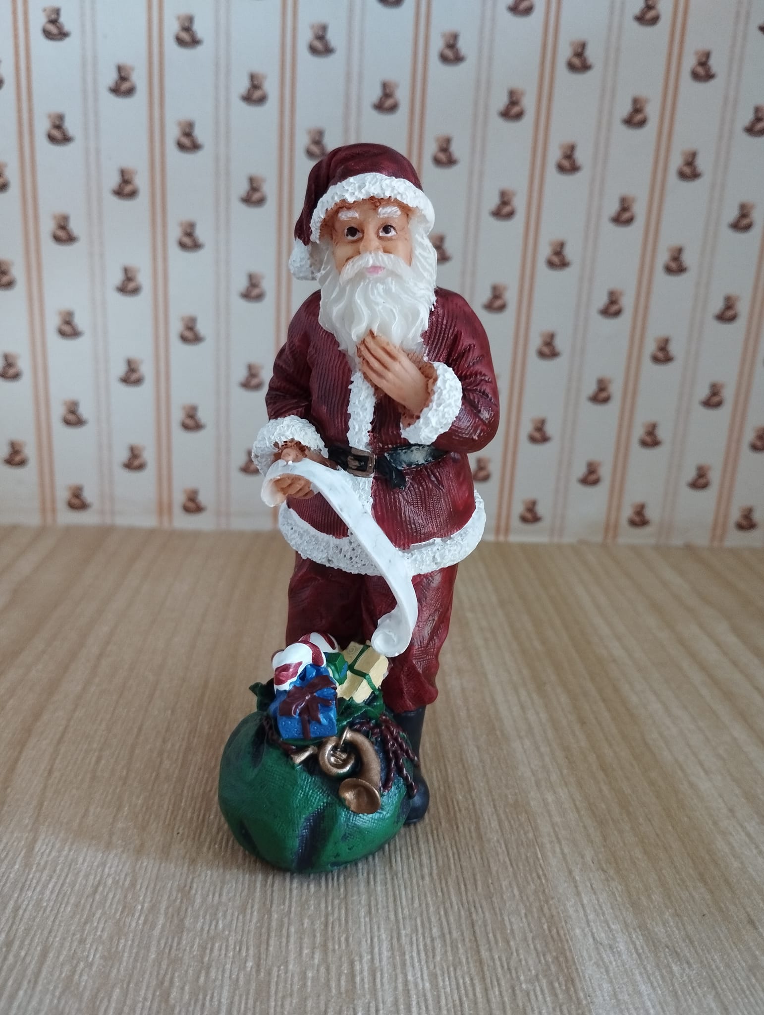 Father Christmas 1:12 Miniatur Puppenhaus aus Resin
