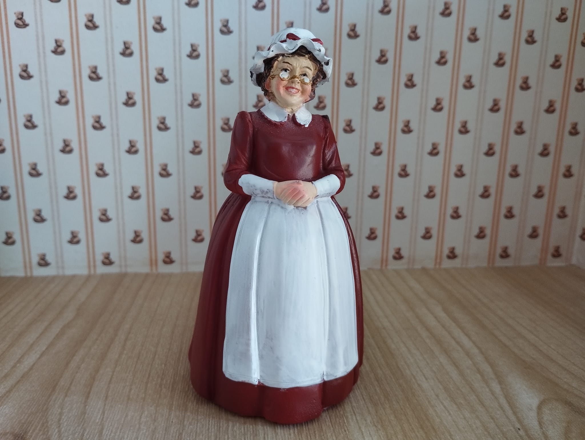 Mrs. Claus 1:12 Miniatur Puppenhaus aus Resin