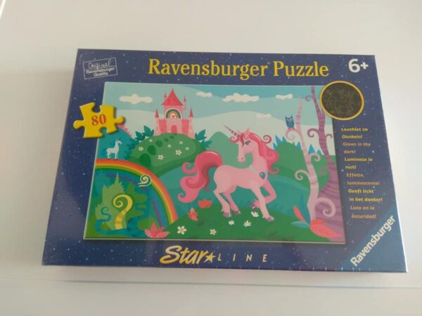 Puzzle : Einhorn von Ravensburger, 80 Teile, ab 6 Jahren