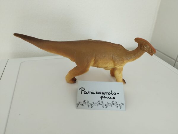 Parasaulorophus, Dinosaurier aus Gummi