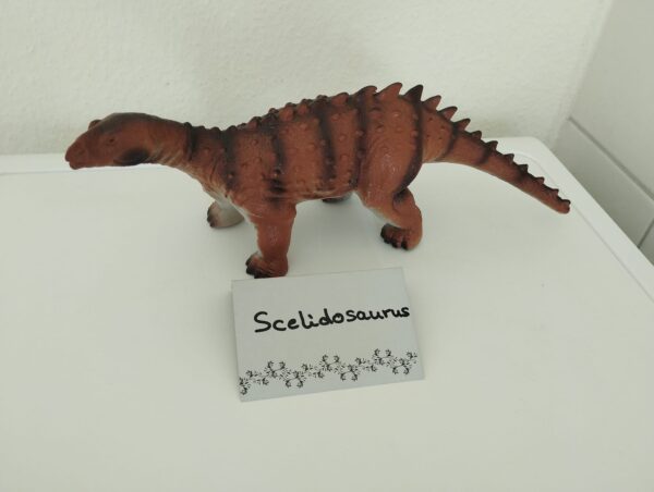 Scelidosaurus, Dinosaurier aus Gummi
