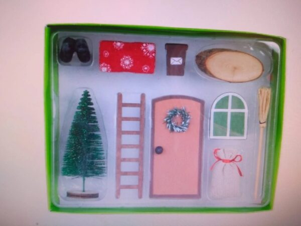 Wichteltür – Set, Wichtel, Adventszeit, Weihnachtszeit , Hobby, 10-tlg