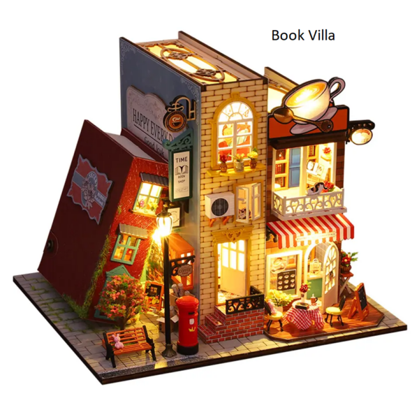 DIY Bausatz : Book Villa von Cute Bee