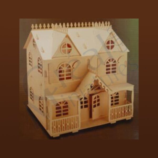 Bausatz Puppenhaus Victorian Cottage 1:12, letzter Artikel