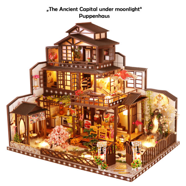 DIY Bausatz : Haus : The ancient Capital under moonlight
