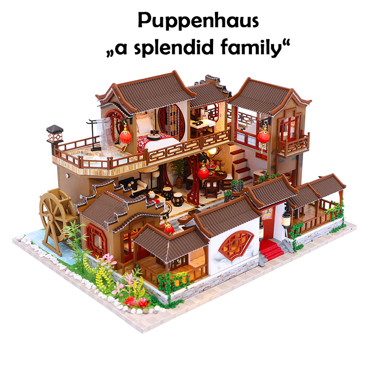 a splendid family puppenhaus