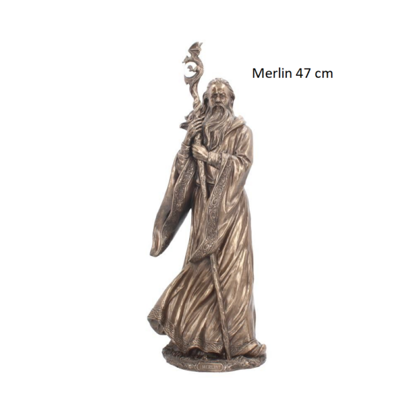 Merlin 47 cm, Resinfigur von Nemesis Now