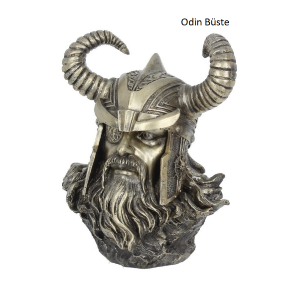 Odin Büste, 21,5 cm, von Nemesis Now