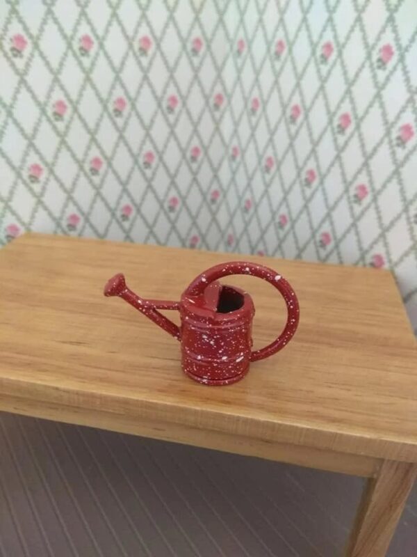 Gießkanne in rot, 1:12