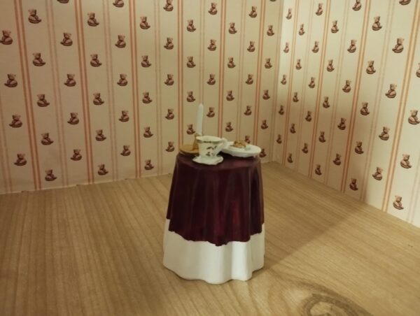 Santas Weihnachtstisch 1:12, Snack table